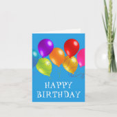 Geburtstagskarte Karte (Vorderseite)