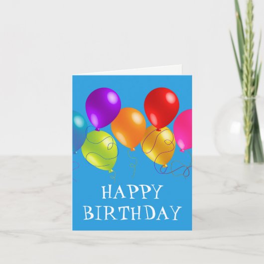 Geburtstagskarte Karte (Vorderseite)