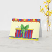 Geburtstagskarte Karte (Gelbe Blume)