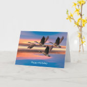 Geburtstagskarte Karte (Gelbe Blume)