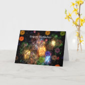 Geburtstagskarte Karte (Gelbe Blume)