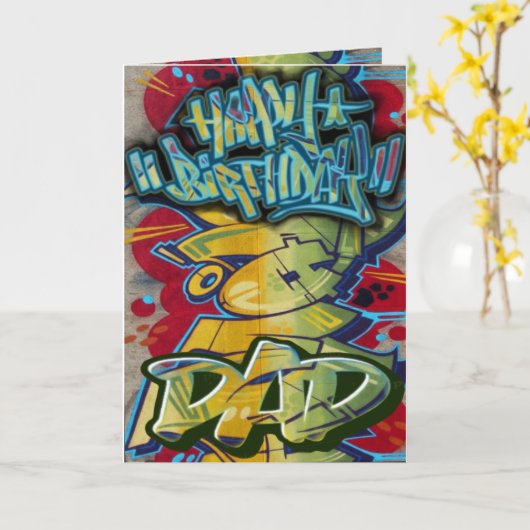 Geburtstagskarte Karte (Gelbe Blume)