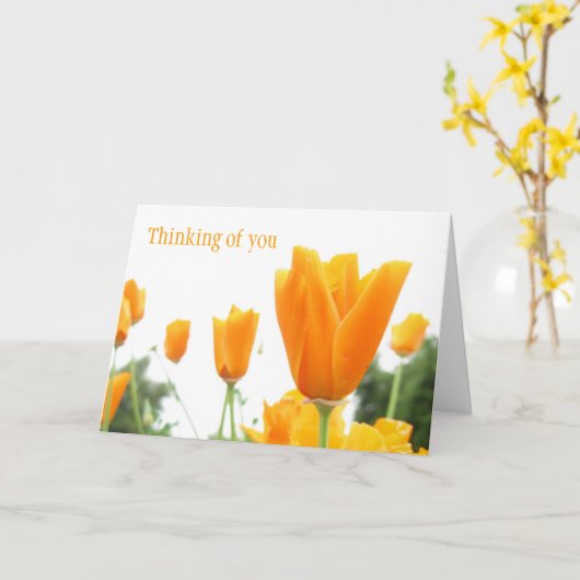 Geburtstagskarte Karte (Gelbe Blume)