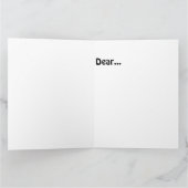 GEBURTSTAGSKARTE KARTE (Innenseite)