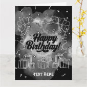 GEBURTSTAGSKARTE KARTE (Gelbe Blume)