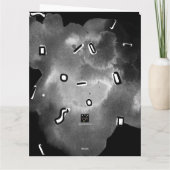 GEBURTSTAGSKARTE KARTE (Rückseite)