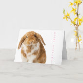 Geburtstagskarte Karte (Gelbe Blume)