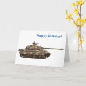 Geburtstagskarte Karte (Gelbe Blume)