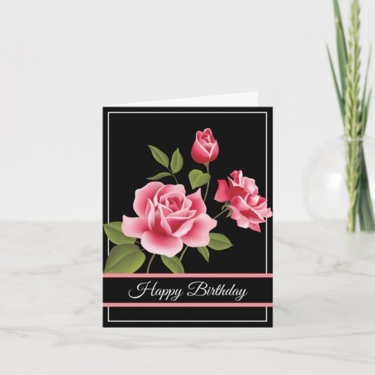 Geburtstagskarte Karte (Vorderseite)