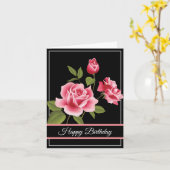 Geburtstagskarte Karte (Gelbe Blume)