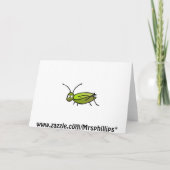 Geburtstagskarte Karte (Rückseite)