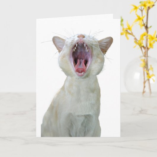 Geburtstagskarte Karte (Gelbe Blume)