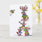 Geburtstagskarte Karte (Gelbe Blume)