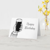 Geburtstagskarte Karte (Gelbe Blume)