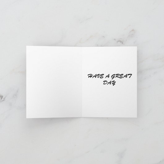 Geburtstagskarte Karte (Innenseite)