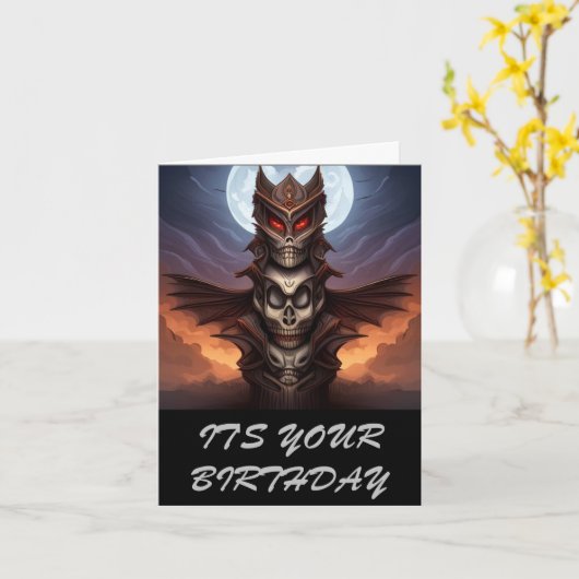 Geburtstagskarte Karte (Gelbe Blume)