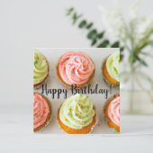 Geburtstagskarte Karte (Stehend Vorderseite)