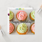 Geburtstagskarte Karte (Vorderseite/Rückseite Beispiel)