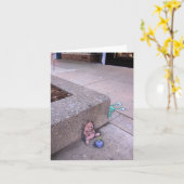 Geburtstagskarte Karte (Gelbe Blume)