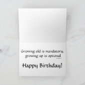 Geburtstagskarte Karte (Innenseite)