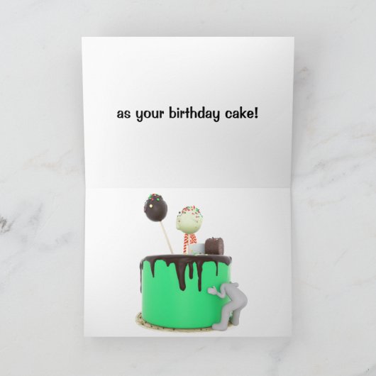 Geburtstagskarte Karte (Innenseite)