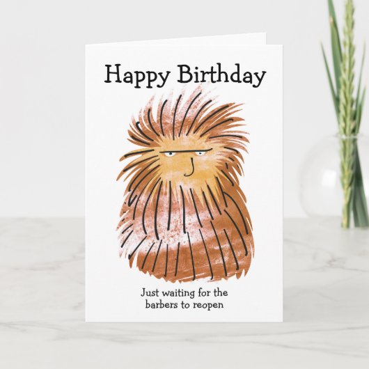 Geburtstagskarte Karte (Vorderseite)