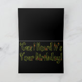 Geburtstagskarte Karte (Innenseite)