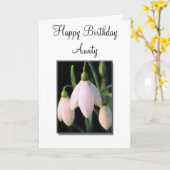 Geburtstagskarte Karte (Gelbe Blume)