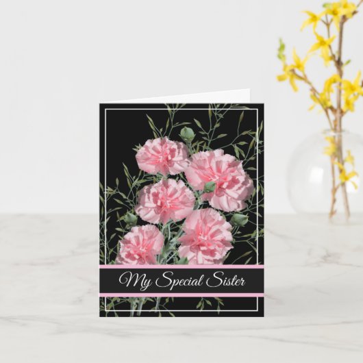 Geburtstagskarte Karte (Gelbe Blume)