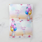 Geburtstagskarte Karte (Innenseite)