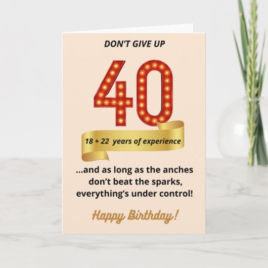 Geburtstagskarte Karte (Vorderseite)