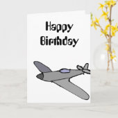 Geburtstagskarte Karte (Gelbe Blume)