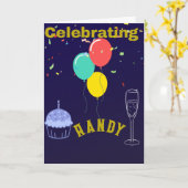 GEBURTSTAGSKARTE KARTE (Gelbe Blume)