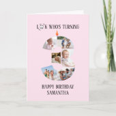 Geburtstagskarte Karte (Vorderseite)