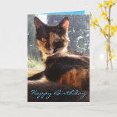 Geburtstagskarte Karte (Gelbe Blume)