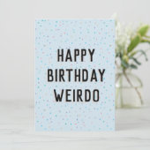 Geburtstagskarte Karte (Stehend Vorderseite)