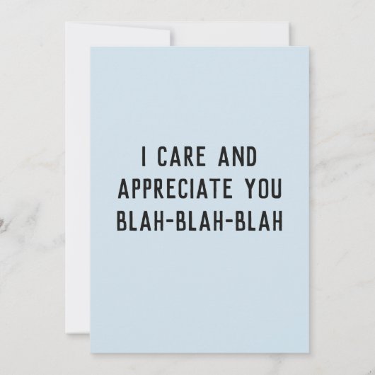 Geburtstagskarte Karte (Rückseite)