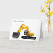 Geburtstagskarte Karte (Gelbe Blume)