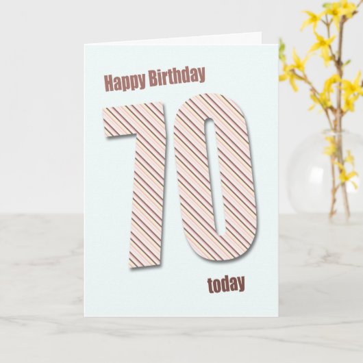 Geburtstagskarte Karte (Gelbe Blume)