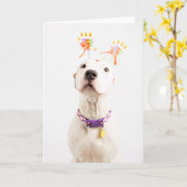 Geburtstagskarte Karte (Gelbe Blume)