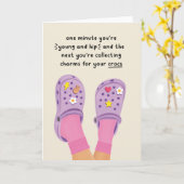 Geburtstagskarte Karte (Gelbe Blume)