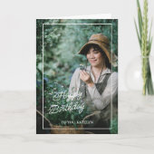 Geburtstagskarte Karte (Vorderseite)