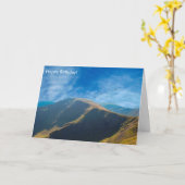 Geburtstagskarte Karte (Gelbe Blume)