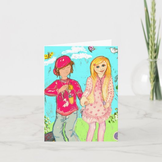 Geburtstagskarte Karte (Vorderseite)