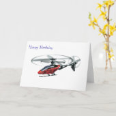 Geburtstagskarte Karte (Gelbe Blume)