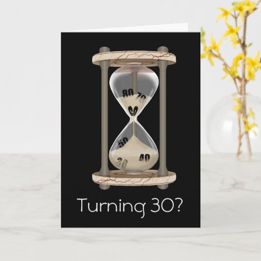 Geburtstagskarte Karte (Gelbe Blume)