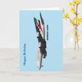 Geburtstagskarte Karte (Gelbe Blume)