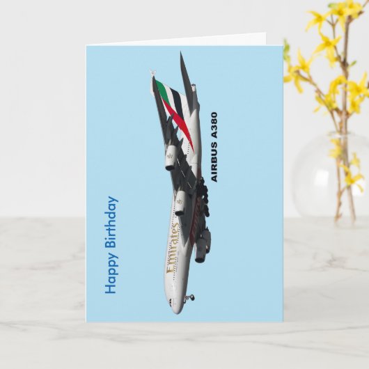 Geburtstagskarte Karte (Gelbe Blume)