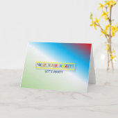 Geburtstagskarte Karte (Gelbe Blume)