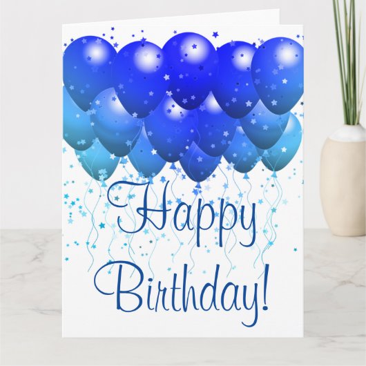 Geburtstagskarte Karte (Vorderseite)